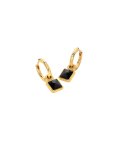 Hot Diamonds Jac Jossa Black Onyx Joia Brincos Mulher DE737 Hot Diamonds Jac Jossa Black Onyx Joia Brincos Mulher DE737