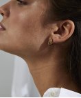 Rosefield Double Hoop Small Joia Brincos Mulher DHEG-J227