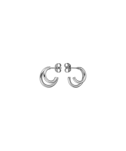 Rosefield Double Hoop Small Joia Brincos Mulher DHES-J226 Rosefield Double Hoop Small Joia Brincos Mulher DHES-J226