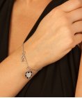 Hot Diamonds Lock in Love Joia Pulseira Mulher DL561 Hot Diamonds Lock in Love Joia Pulseira Mulher DL561
