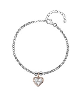 Hot Diamonds Faith Heart Joia Pulseira Mulher DL563