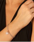 Hot Diamonds Faith Heart Joia Pulseira Mulher DL563 Hot Diamonds Faith Heart Joia Pulseira Mulher DL563