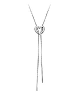 Hot Diamonds Everlasting Love Lariat Joia Colar Mulher DN117