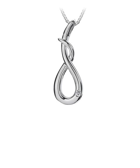 Hot Diamonds Curl Joia Colar Mulher DP196 Hot Diamonds Curl Joia Colar Mulher DP196