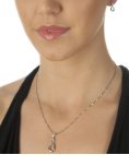Hot Diamonds Curl Joia Colar Mulher DP196 Hot Diamonds Curl Joia Colar Mulher DP196