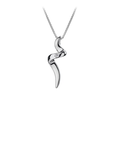 Hot Diamonds Spiral Joia Colar Mulher DP197 Hot Diamonds Spiral Joia Colar Mulher DP197