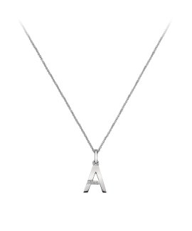 Hot Diamonds Love Micro Letter A Joia Colar Mulher DP401