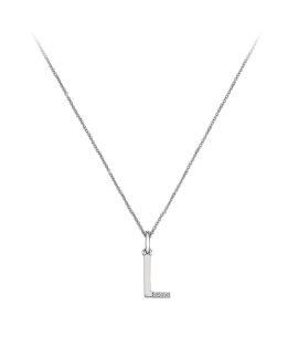 Hot Diamonds Love Micro Letter L Joia Colar Mulher DP412