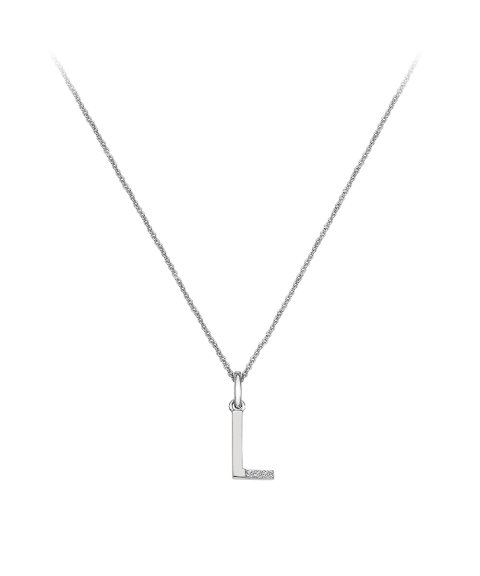 Hot Diamonds Love Micro Letter L Joia Colar Mulher DP412 Hot Diamonds Love Micro Letter L Joia Colar Mulher DP412