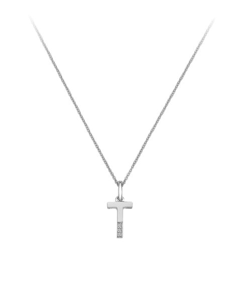 Hot Diamonds Love Micro Letter T Joia Colar Mulher DP420 Hot Diamonds Love Micro Letter T Joia Colar Mulher DP420