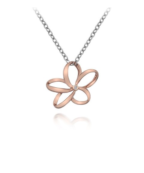 Hot Diamonds Paradise Open Petal Joia Colar Mulher DP612