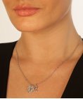 Hot Diamonds Lock in Love Joia Colar Mulher DP653 Hot Diamonds Lock in Love Joia Colar Mulher DP653