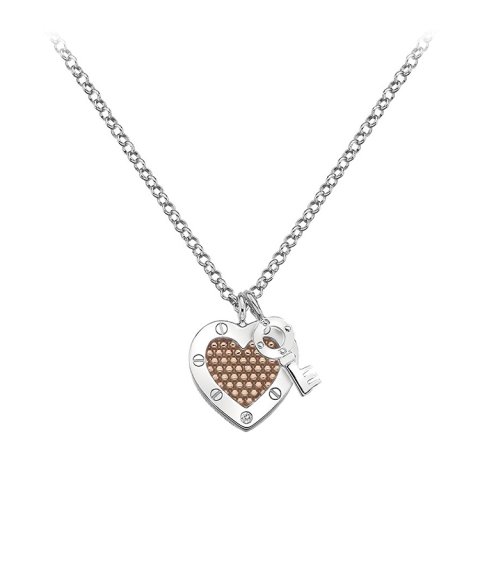 Hot Diamonds Lock in Love Joia Colar Mulher DP663 Hot Diamonds Lock in Love Joia Colar Mulher DP663
