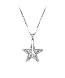 Hot Diamonds Christmas Star Joia Colar Mulher DP664