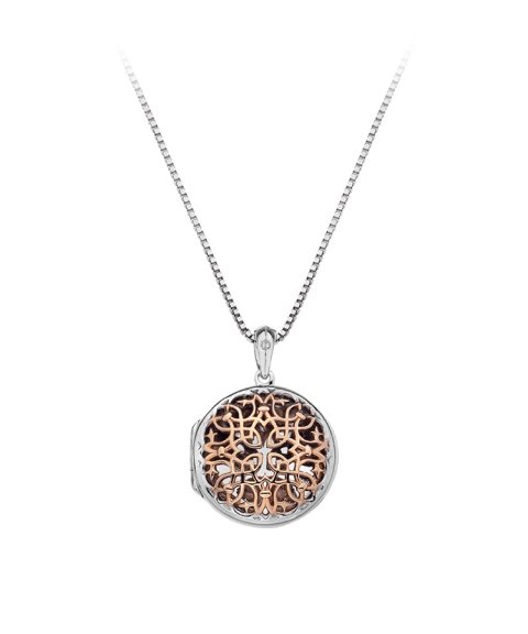 Hot Diamonds Filigree Locket 45cm Joia Colar Mulher DP668 Hot Diamonds Filigree Locket 45cm Joia Colar Mulher DP668