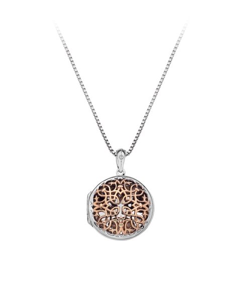 Hot Diamonds Filigree Locket 45cm Joia Colar Mulher DP668