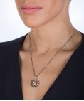 Hot Diamonds Filigree Locket 45cm Joia Colar Mulher DP668 Hot Diamonds Filigree Locket 45cm Joia Colar Mulher DP668