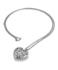 Hot Diamonds Filigree Locket 60cm Joia Colar Mulher DP669