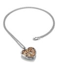 Hot Diamonds Filigree Locket 60cm Joia Colar Mulher DP670