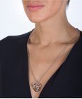 Hot Diamonds Filigree Locket 60cm Joia Colar Mulher DP670 Hot Diamonds Filigree Locket 60cm Joia Colar Mulher DP670