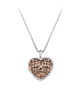 Hot Diamonds Filigree Locket 45cm Joia Colar Mulher DP672