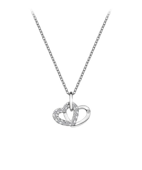 Hot Diamonds Double Heart Joia Colar Mulher DP682 Hot Diamonds Double Heart Joia Colar Mulher DP682