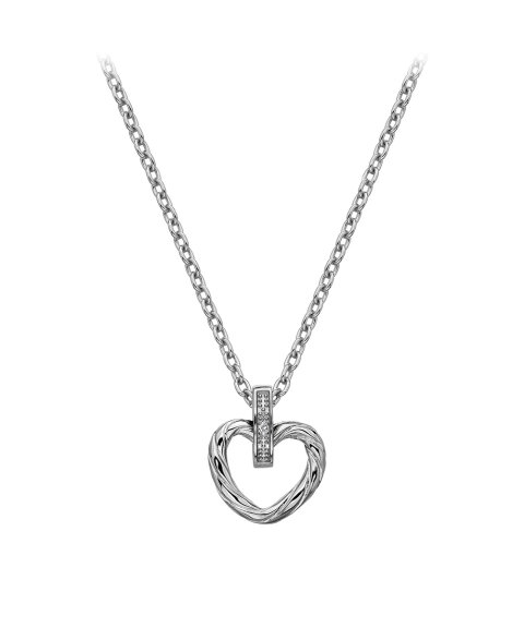 Hot Diamonds Breeze Captivating Heart Joia Colar Mulher DP689