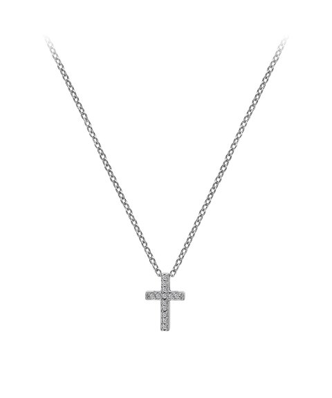 Hot Diamonds Striking Cross Joia Colar Mulher DP696