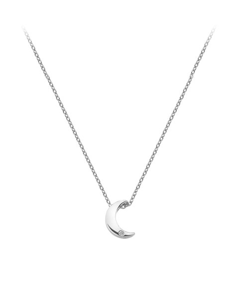 Hot Diamonds Diamond Amulet Crescent Joia Colar Mulher DP723 Hot Diamonds Diamond Amulet Crescent Joia Colar Mulher DP723
