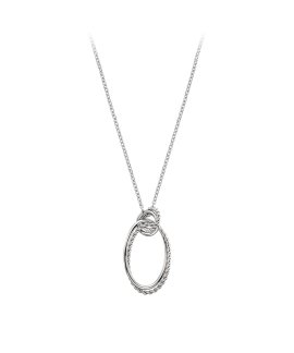 Hot Diamonds Unity Oval Joia Colar Mulher DP737