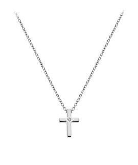 Hot Diamonds Diamond Amulet Cross Joia Colar Mulher DP745