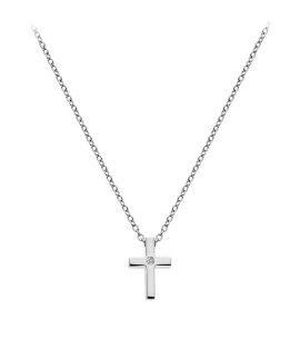 Hot Diamonds Diamond Amulet Cross Joia Colar Mulher DP745