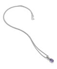 Hot Diamonds Birthstone February Amethyst Joia Colar Mulher DP755