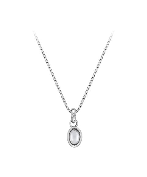 Hot Diamonds Birthstone April White Topaz Joia Colar Mulher DP757 Hot Diamonds Birthstone April White Topaz Joia Colar Mulher DP757