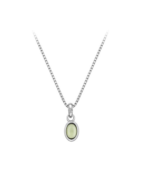 Hot Diamonds Birthstone August Peridot Joia Colar Mulher DP761 Hot Diamonds Birthstone August Peridot Joia Colar Mulher DP761