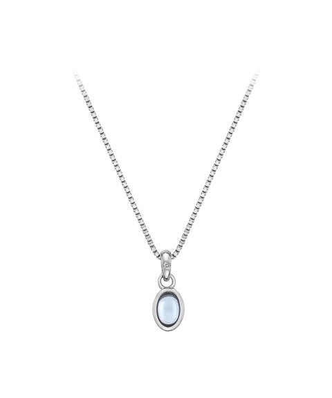 Hot Diamonds Birthstone December Blue Topaz Joia Colar Mulher DP765