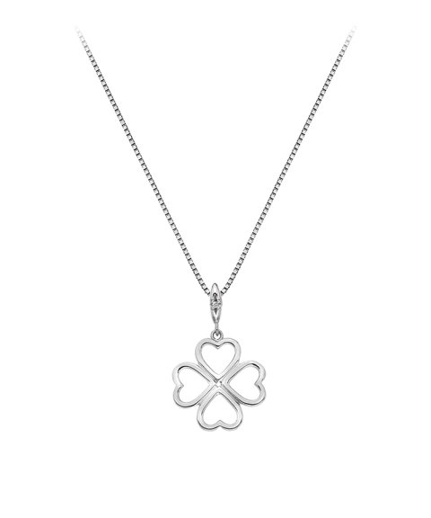 Hot Diamonds Lucky in Love Joia Colar Mulher DP768 Hot Diamonds Lucky in Love Joia Colar Mulher DP768