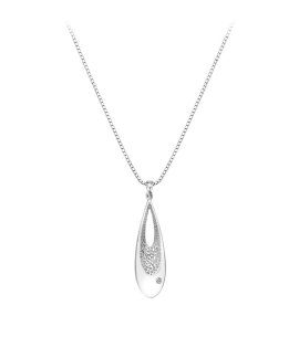 Hot Diamonds Quest Teardrop Joia Colar Mulher DP785