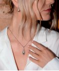 Hot Diamonds Quest Teardrop Joia Colar Mulher DP785 Hot Diamonds Quest Teardrop Joia Colar Mulher DP785