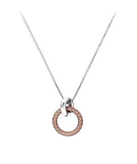 Hot Diamonds Woven Joia Colar Mulher DP867