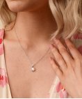 Hot Diamonds Amulets Pearl Joia Colar Mulher DP895 Hot Diamonds Amulets Pearl Joia Colar Mulher DP895