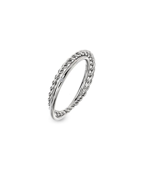 Hot Diamonds Unity Joia Anel Mulher DR210