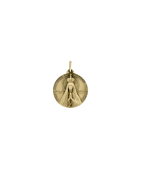 Pereirinha Fátima Coroada 21mm Joia Pendente Colar Medalha Ouro 19.2K DU358FATCOROA21 Pereirinha Fátima Coroada 21mm Joia Pendente Colar Medalha Ouro 19.2K DU358FATCOROA21