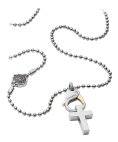 Diesel Cross Joia Colar Cruz Homem DX1149040 Diesel Cross Joia Colar Cruz Homem DX1149040