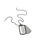 Diesel Double Dog Tag Joia Colar Homem DX1197040 Diesel Double Dog Tag Joia Colar Homem DX1197040
