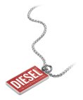 Diesel Logo Tag Joia Colar Homem DX1368040 Diesel Logo Tag Joia Colar Homem DX1368040
