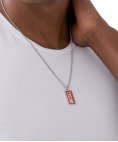 Diesel Logo Tag Joia Colar Homem DX1368040 Diesel Logo Tag Joia Colar Homem DX1368040