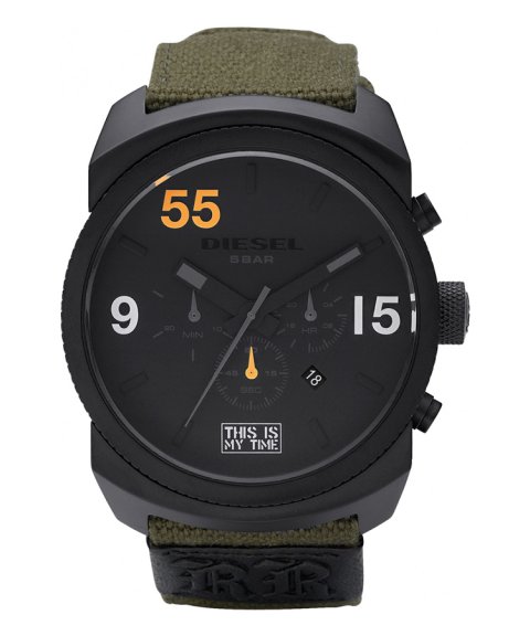 Diesel Renzo Rosso 55th Birthday Relógio Limited Edition Chronograph Homem DZ4187 Diesel Renzo Rosso 55th Birthday Relógio Limited Edition Chronograph Homem DZ4187