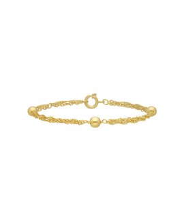 DonaZinda Sinfonia Joia Pulseira Ouro 19.2K Mulher DZOPU255018CM