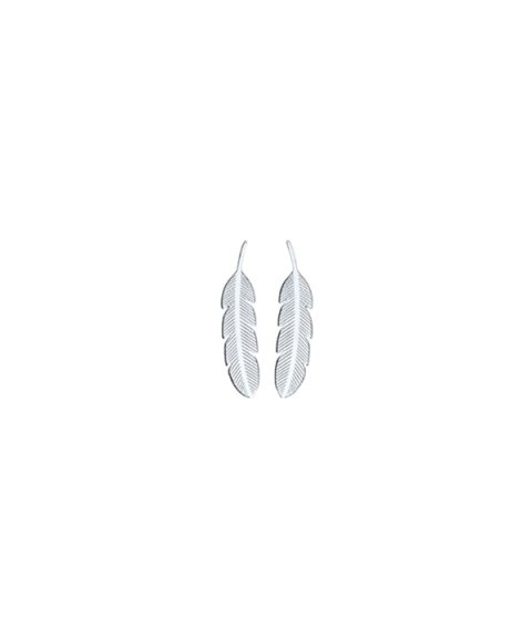 Omnia Ethno Feather Joia Brincos Mulher E1501-P Omnia Ethno Feather Joia Brincos Mulher E1501-P
